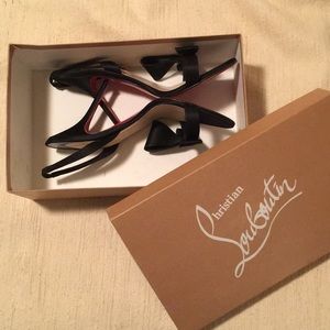 Christian Louboutin black heels